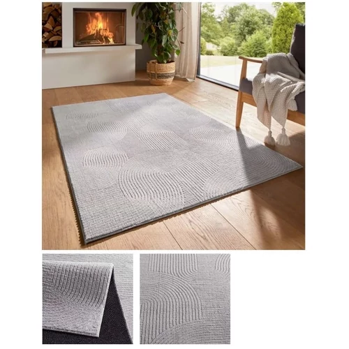 BergamoJoy plüss szőnyeg szürke 120x170cm bergamoJoygray-120