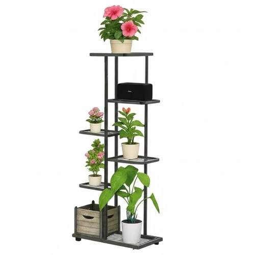 Ruhhy  Modern Loft Stílusú Fém Virágtartó 106 cm 00026040