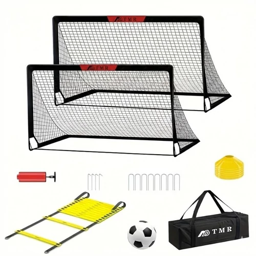 Komplett Hordozható Futball és Agility Edzőszett (182 x 122 cm) XB1654020