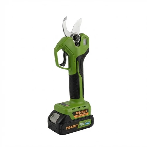 ProCraft Professzionális Akkumulátoros Metszőolló – 20V ES32Li