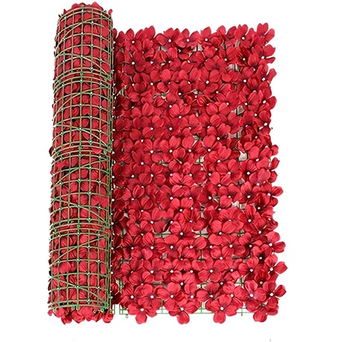 Kültéri Művirágos Belátásgátló, Kerítésdekoráció 50x100cm GP352405-P