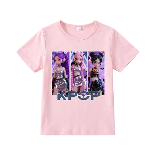 K-POP Idol Trió – Nyári Lányka Póló 