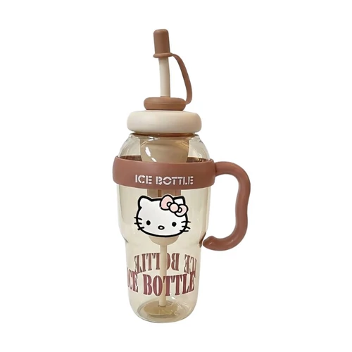 Hello Kitty Milk Tea Barna Vízespalack QR3494598-B