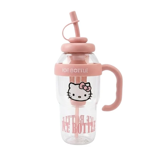 Hello Kitty Klasszikus Rózsaszín Vízespalack QR3494598-P