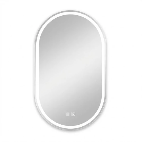Intelligens Ovális LED Fürdőszobai Tükör – Modern elegancia és funkcionális design TE3970138