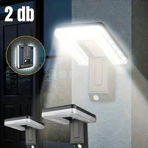 Kültéri solar fali lámpa mozgásérzékelővel 2db TB2158786-2