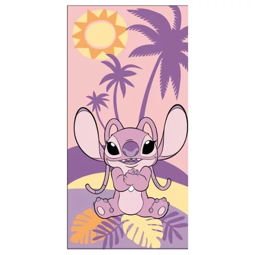 Disney Lilo és Stitch fürdőlepedő, strand törölköző 70 × 140 cm AYM079159