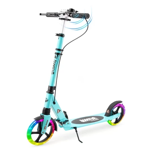 TENBOOM összecsukható roller – kézifékkel, lengéscsillapítóval és LED kerekekkel RB11186832