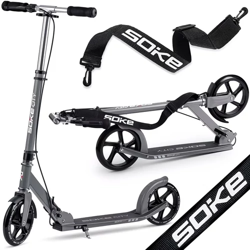 SOKE CITY klasszikus városi roller – 200 mm kerekekkel, kéz- és lábfékkel V0MQ535V00