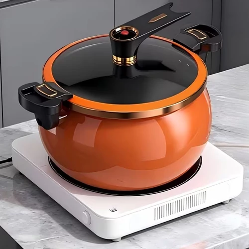 Zománcozott tapadásmentes főzőedény arany-réz 26 cm LP12242143