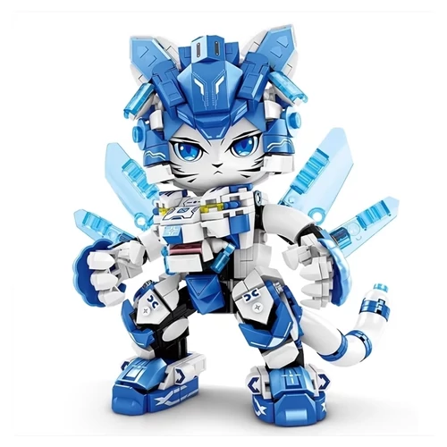 Mecha tigris építőkocka készlet VH4963748