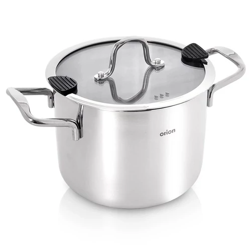 Orion VENICE Rozsdamentes Acél Fazék Üvegfedővel (18 cm, 3,5 L) 113377