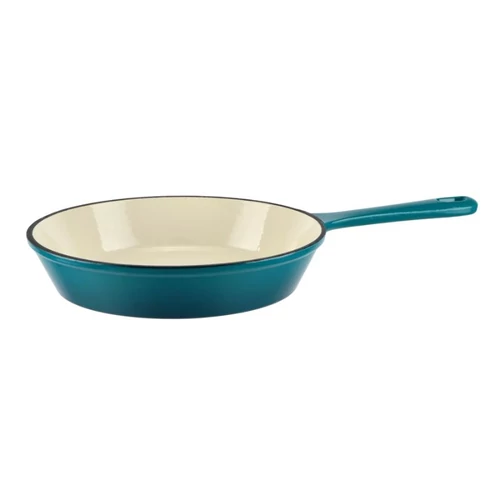 Perfect Home Türkizkék Zománcozott Öntöttvas Serpenyő – 24 cm 17820