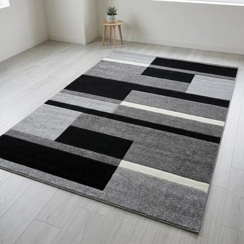 Carnaval collection szőnyeg 200 x 290 cm - Szürke geometria 04738A