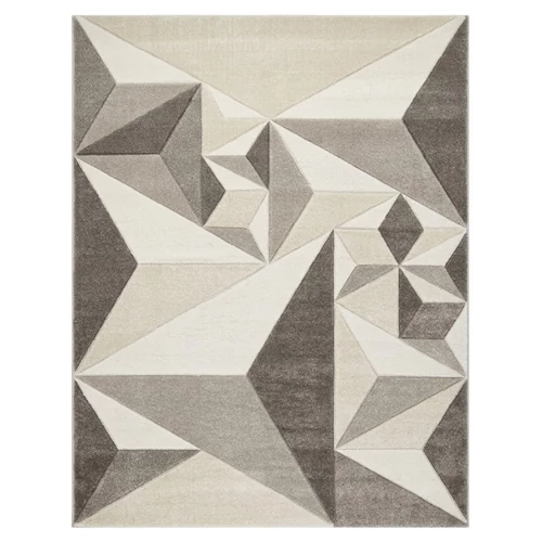 Franco collection szőnyeg 200 x 290 cm - Bézs, krém és barna 0B2396