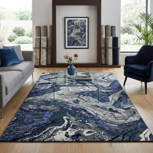 Athena szőnyeg Navy 200x290cm B7474B