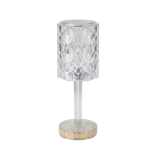 Kristály Hatású LED Asztali Lámpa KLED-01
