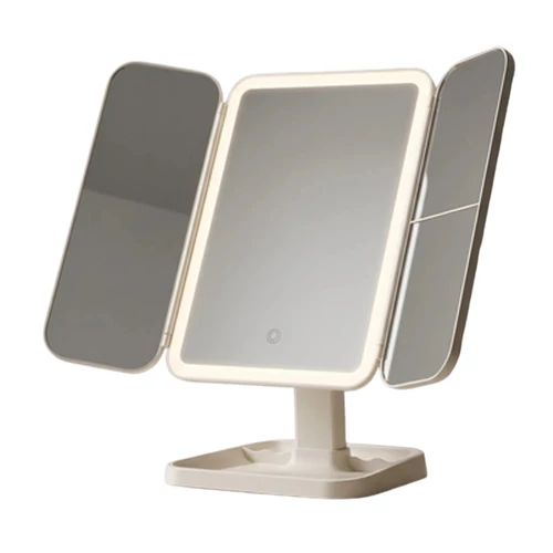 SOULIMA LED sminktükör kihúzható nagyítóval USB-C 00026952