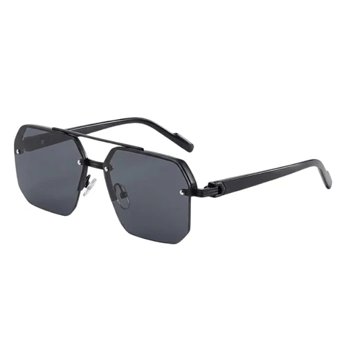 BERTANS Retro Fém Napszemüveg Klasszikus Fekete kivitelben JL9111547-1