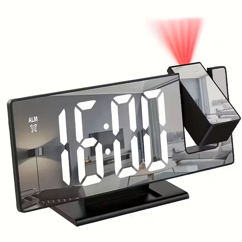 Vetítős ébresztőóra LED fehér kijelzővel CN12083148