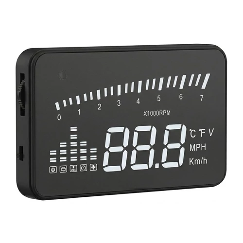 Head Up Display kijelző minden OBD2 rendszerű autóhoz
