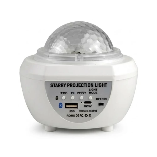 Csillagos ég projektor és éjszakai lámpa bluetooth hangszóróval