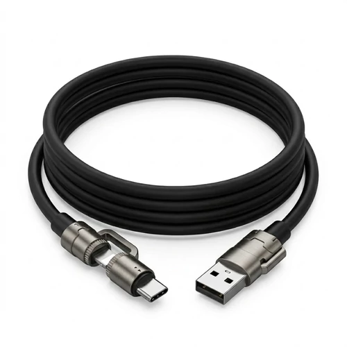 THOLux 4-az-1-ben Multifunkciós Adatkábel – 240W, 1,5m TL-47