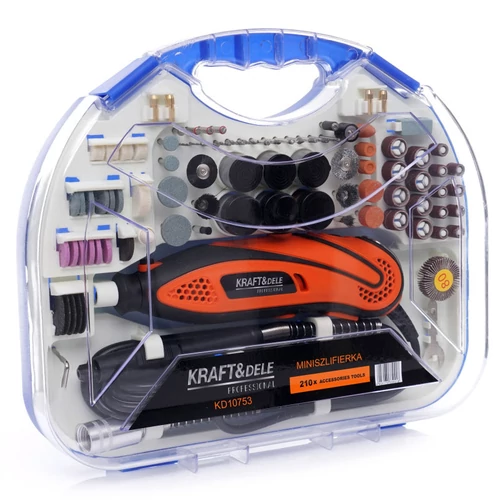 Kraft&Dele Minicsiszoló 270 W + 210 db tartozék KD10753