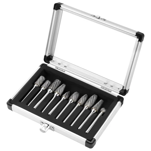 Kraft&Dele Száras marók/reszelők fémhez 6 mm 10 db KD3580