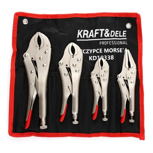 Kraft&Dele önzáró patentfogó készlet 4 részes KD10338