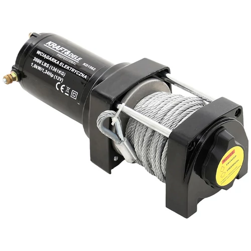 Kraft&Dele Elektromos csörlő 1361 kg 12V KD1562