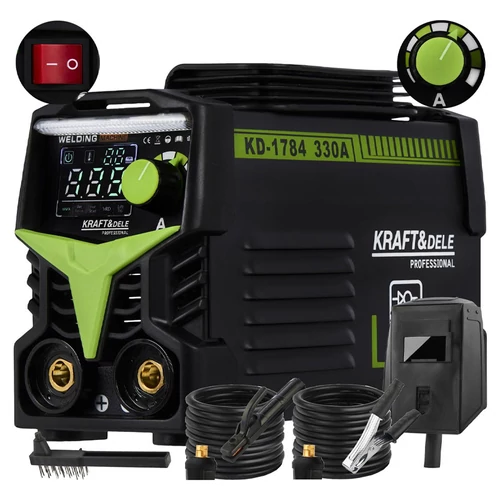 Kraft&Dele Inverteres hegesztő MMA TIG LIFT VRD, 330A KD1784
