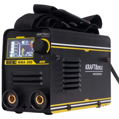 Kraft&Dele Inverteres hegesztőgép MMA, IGBT, LCD, 300A KD1868