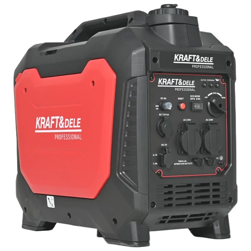 Kraft&Dele Generátor 3,7 kW 12/230V + USB KD3163