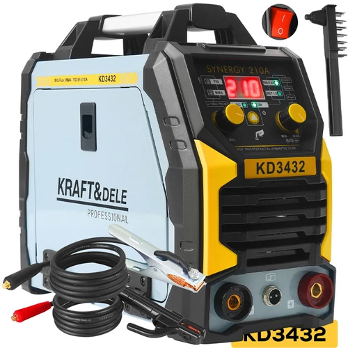 Kraft&Dele Inverteres Hegesztő MIG Flux, MMA, TigLift KD3432
