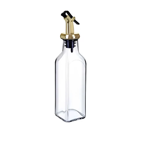 Prémium Üveg Olaj- és Ecetkiöntő Szett Fém Tartóállvánnyal (2 x 250 ml) 1008001