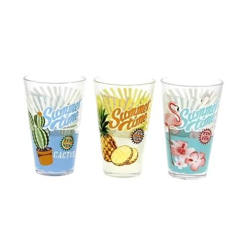 Cerve Nadia Summer Time Prémium Üvegpohár Szett (3 darabos, 3 x 310 ml) 1020249