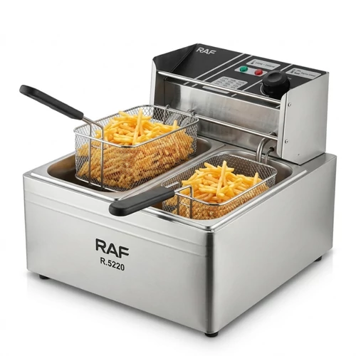 RAF Elektromos Olajsütő – Professzionális Fritőz (2500W, 5.5L) R-5220