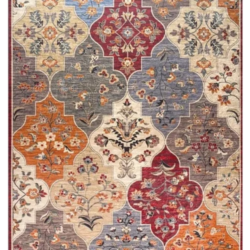 Prémium Rövid Szőrű Gépi Szőnyeg – 80x150 cm, Klasszikus Vegyes Minta 6002041