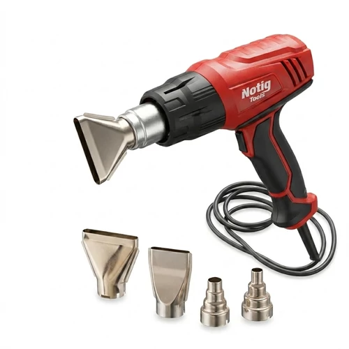 Notig Tools Elektromos Hőlégfúvó Készlet Tartozékokkal N5900