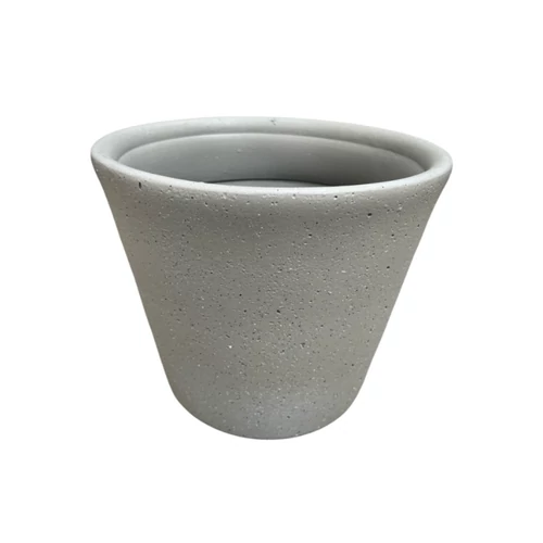 Beton hatású műanyag kaspó 33cm 4320028