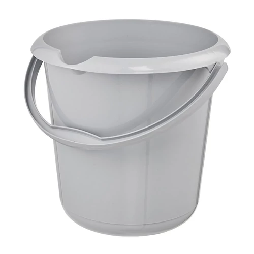 Műanyag vödör, szürke 10L 4011277