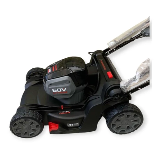 Powerworks 60 V lithium akkumulátoros fűnyíró 41 cm PD60LM41K2