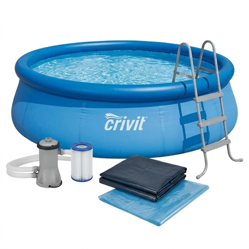 Crivit Easy Set Quick-Up Medence Komplett Szett 388676