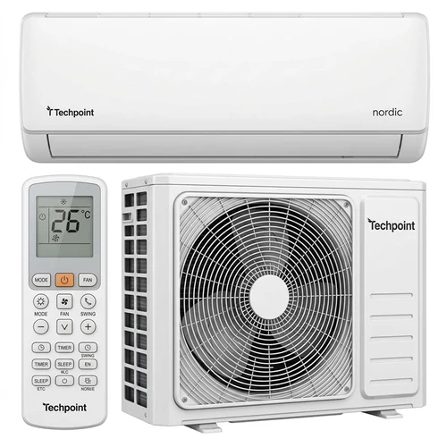 Techpoint NPT 12X PRO Nordic Inverteres Split Klíma Wifi 3,4kW BIT-KLI-021