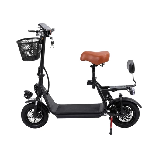 Elektromos Roller Üléssel, Kosárral és Utasháttámlával ROLL-02