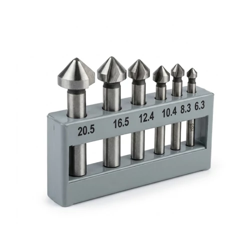 6 részes süllyesztő fúrószár készlet fém dobozban SF-6PCS