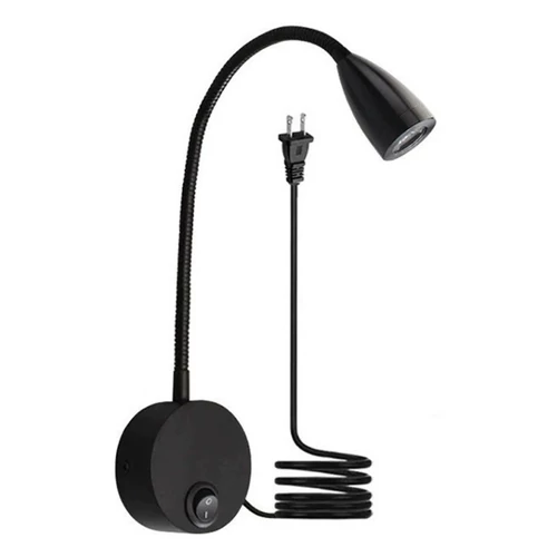 LED flexibilis olvasólámpa falra szerelhető 3W 4000K holm8728