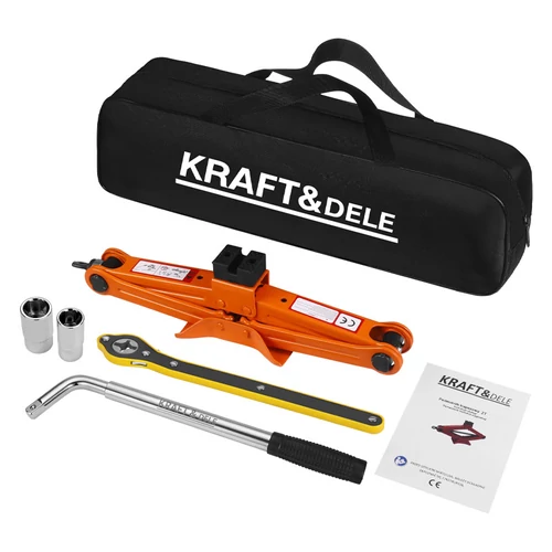 Kraft&Dele TRAPÉZ EMELŐ 2T 120-420mm KD3526