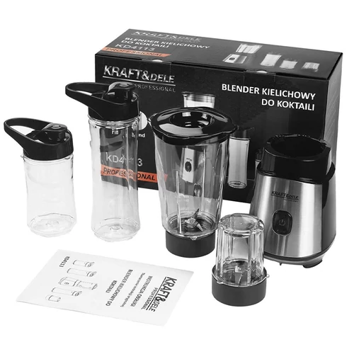 Kraft&Dele Smoothie turmixgép 1500W-os készlet KD4113